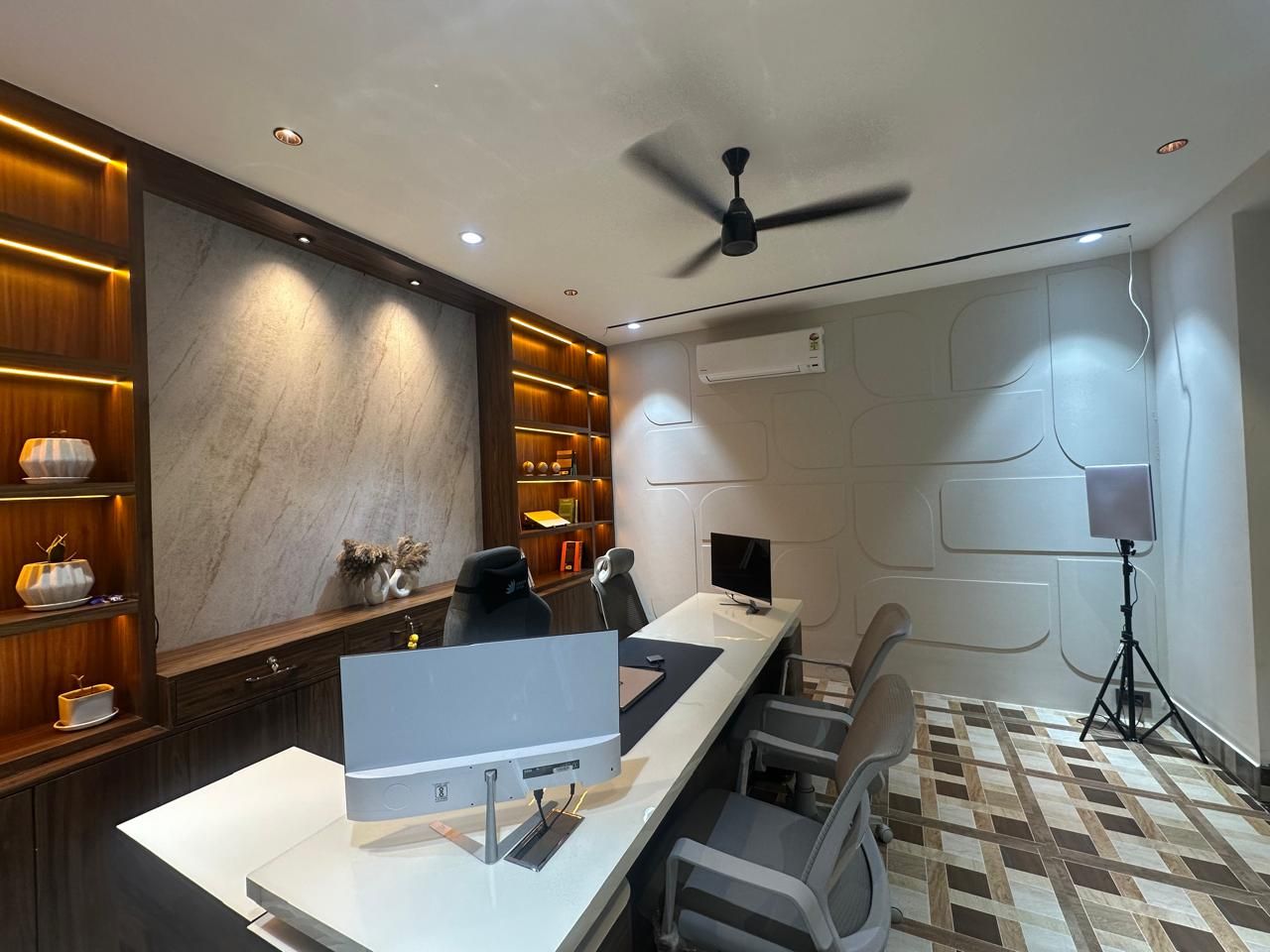 Interior of our advisory office in Giridih